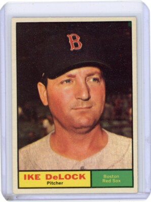 1961 TOPPS IKE DELOCK #268 BOSTON RED SOX EX EXCELLENT
