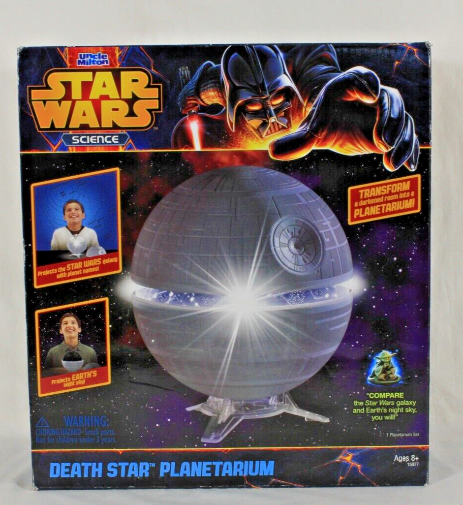 Uncle Milton Star Wars Death Star Planetarium In Box Never