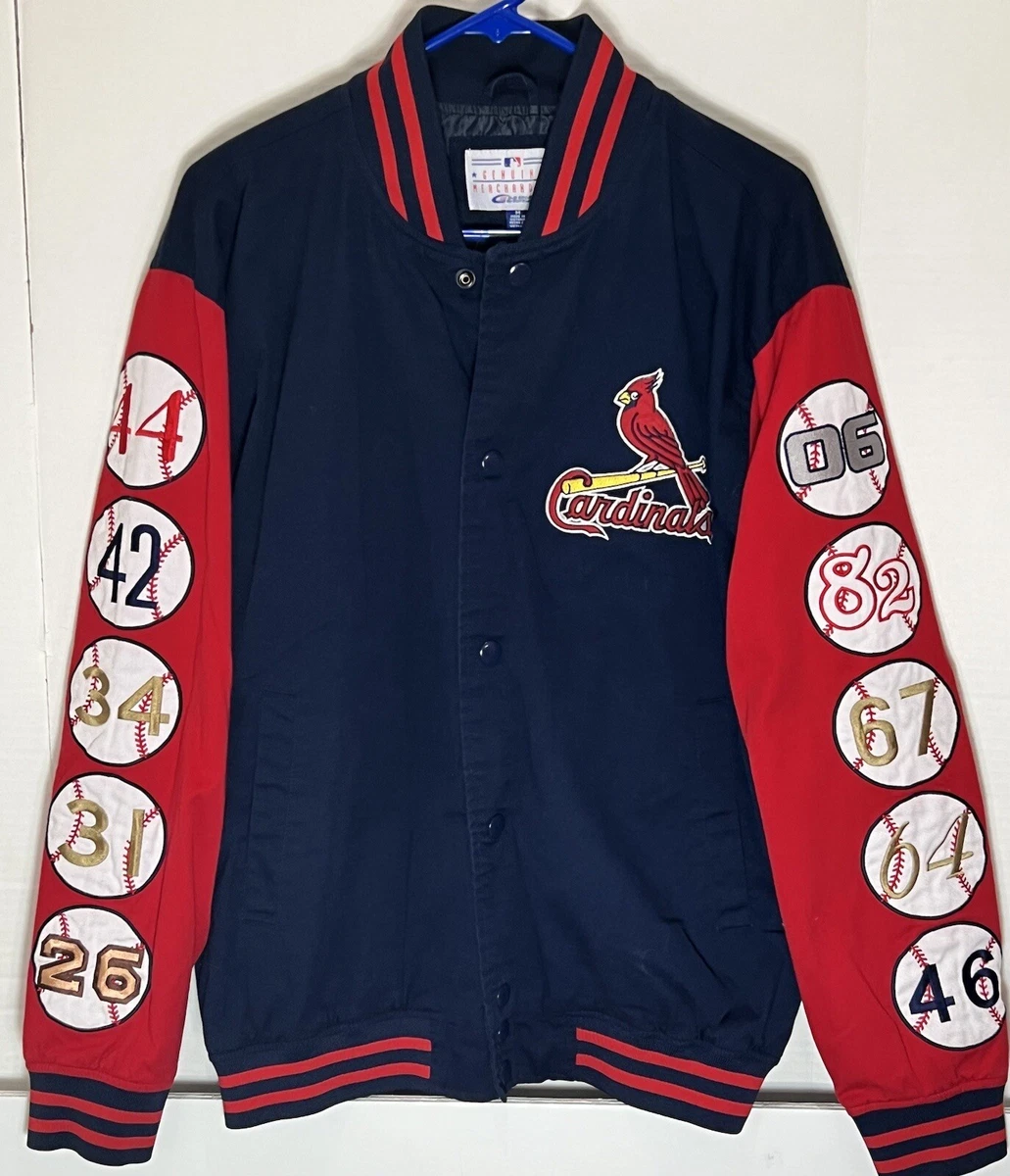 st. louis cardinals letterman jacket