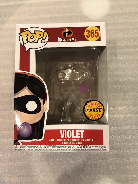 VIOLET (INVISIBLE) #365 Disney Incredibles 2 Funko Pop! CHASE EXCLUSIVE! | eBay