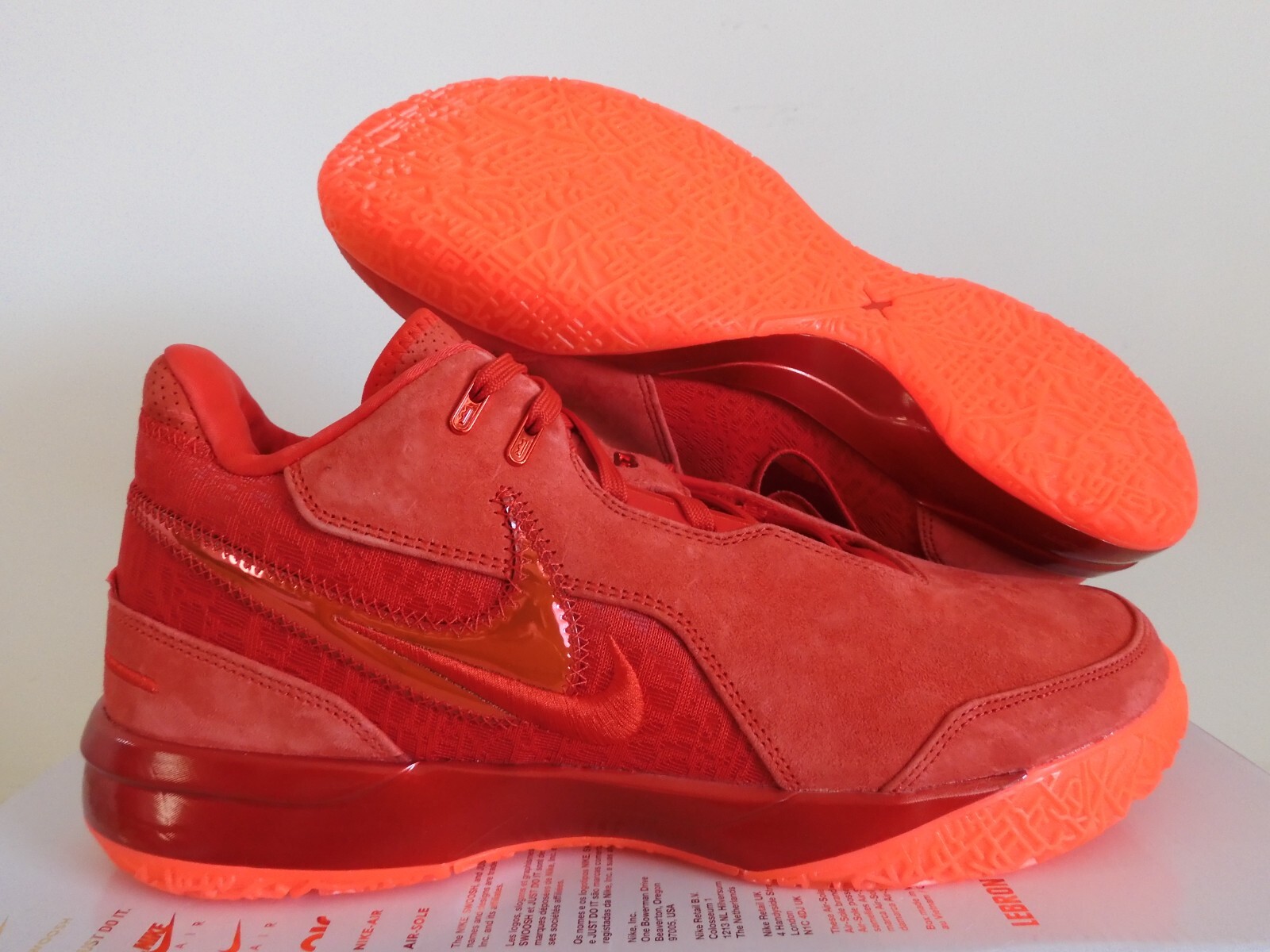 Nike Zoom Lebron Nxxt Gen Ampd James Gang University Red Sz 13 [FJ1566-600]