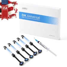 Dentex Dental Universal Light Cure Composite Kit Syringes Etching Adhesive Gel