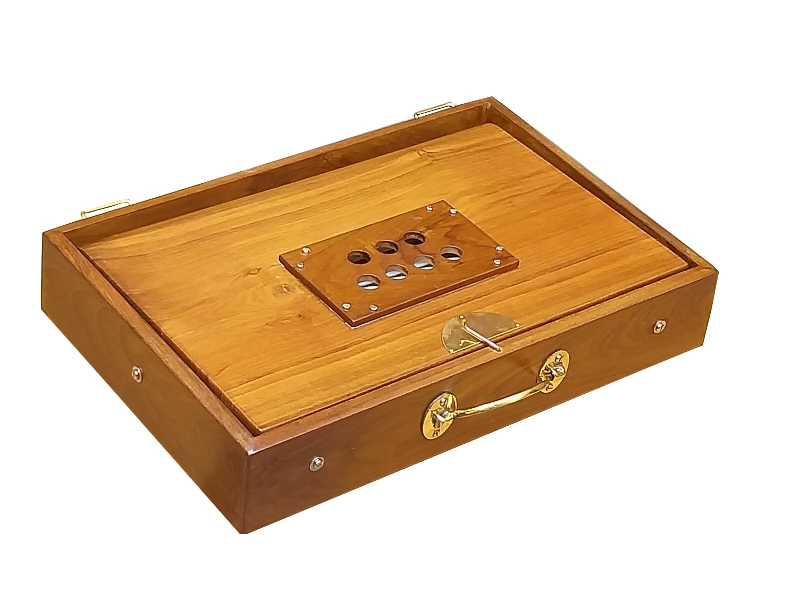 SHRUTI BOXTEAK WOOD SIZE (15" X 10" X 3")440 HzSWAR PETIBHAJAN