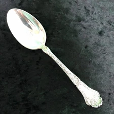 Antique Sterling Silver Tablespoon Gorham Poppy Art Nouveau Pat. 1902 42.47g
