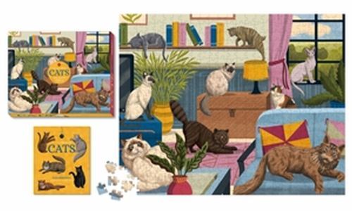 Für die Liebe zu Katzen 500-teiliges Puzzle-Format: Puzzle - Bild 1 von 1