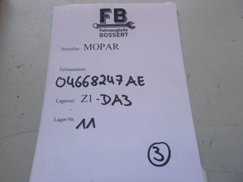 CHRYSLER PT CRUISER 2.0 2.4 Neon Keilriemen Keilrippenriemen Mopar 4668247AE - Imagem 2 de 4