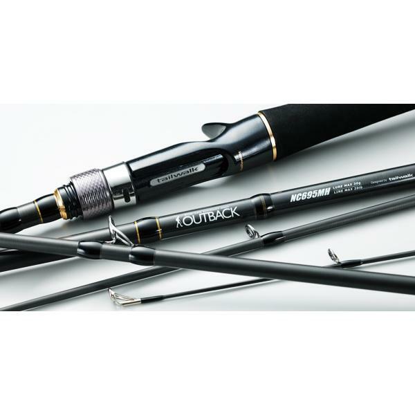 Tailwalk OUTBACK NC695H Baitcasting Rod for Bass | eBay