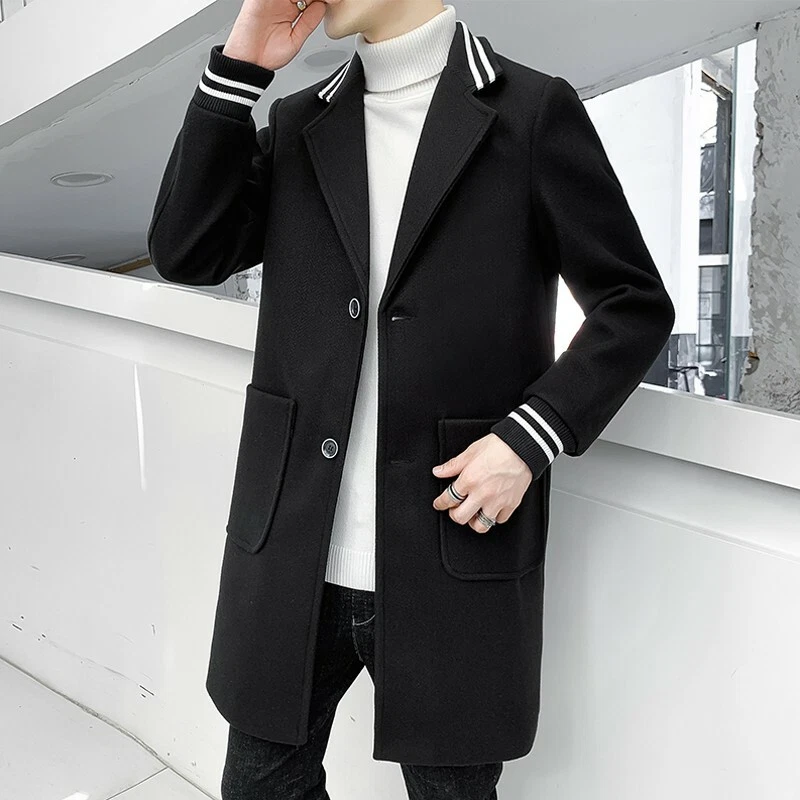 Quilted clearance overcoat mens