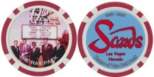 Fantasy Sands Casino The Rat Pack Chip