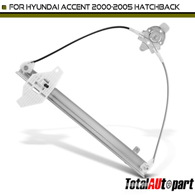 Power Window Motor and Regulator Assembly Fits select: 2000-2005 HYUNDAI ACCENT