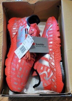 ADIDAS Nite Jogger 3M Logo Print Reflective Red Shoes Men s Size 11 FV3621