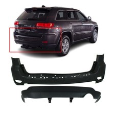 Rear Bumper Cover Kit For 2011-2022 Jeep Grand Cherokee Ch1100952 Ch1195101 Rear Bumper Cover Kit For 2011-2022 Jeep Grand Cherokee Ch1100952 Ch1195101