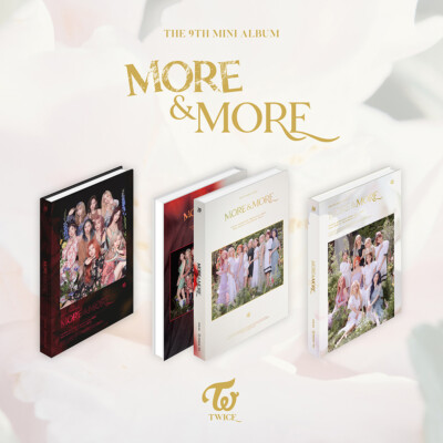 TWICE - More & More (9th Mini album) CD+Photobook+Photocard+Free Gift