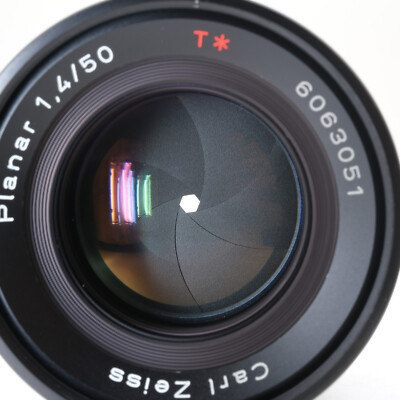 Contax Carl Zeiss Planar T* 50mm f/1.4 AEJ for CY Mount 