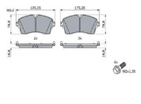 Original Bosch Bremsbelagsatz Scheibenbremse 0 986 424 871 FüR Jaguar