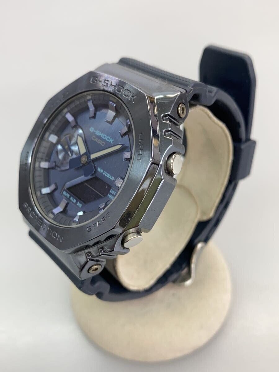 CASIO G-SHOCK GM-2100N-2AJF Navy Resin Quartz Digital Analog