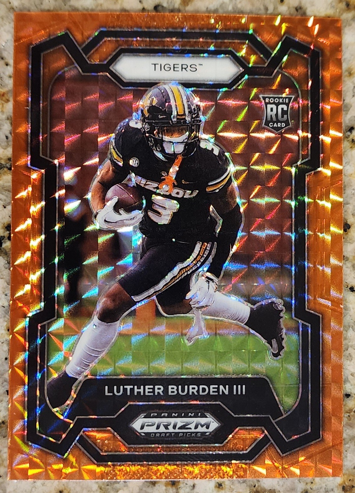 Sports Cards 2024 Panini Prizm Draft Picks Luther Burden III ORANGE/39 Prizm