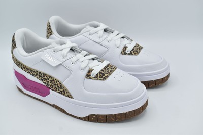 Puma Womens Size 9 Cali Chunky Dream Leopard Platform Fashion Sneakers