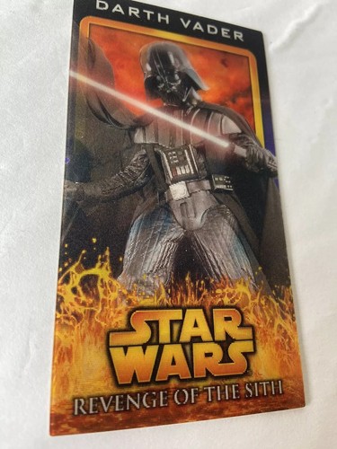 STAR WARS 2005 TOPPS REVENGE OF THE SITH WIDEVISION FLIX-PIX INSERT #3 VADER - Bild 2 von 4