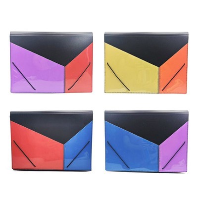 Expanding Multi-layer File Folder Document 13 Pockets Accordion Bag