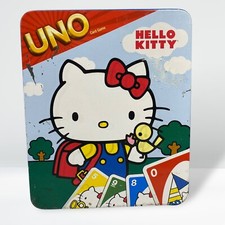 Rare UNO Hello Kitty 2012 Sanrio Mattel Tin Misprint Error Packaging OBO