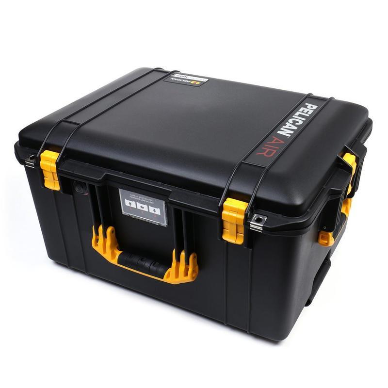 Black & Yellow Pelican 1607 Air case with foam. | eBay Black & Yellow Pelican 1607 Air case with foam. | eBay