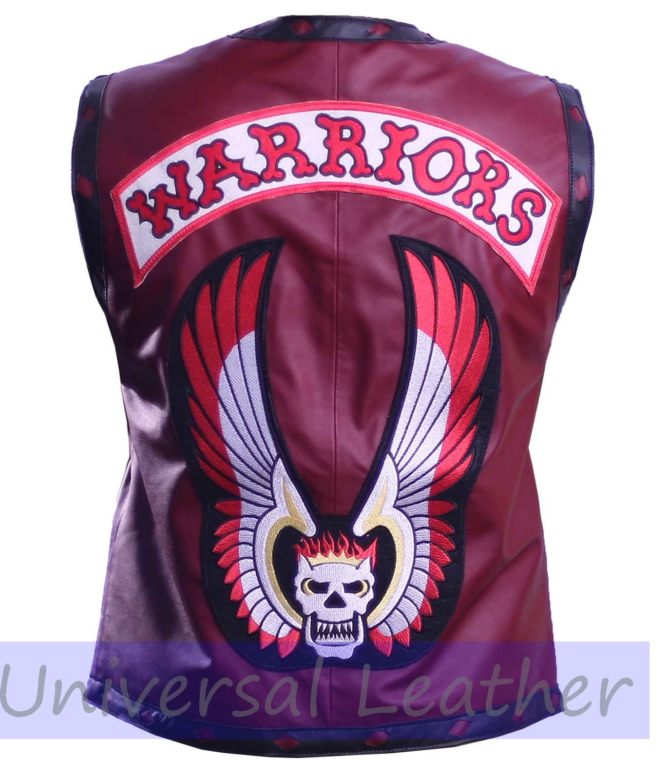 Vest Warriors | Leather Jacket | Bikers-Halloween Costume | All size Available-image