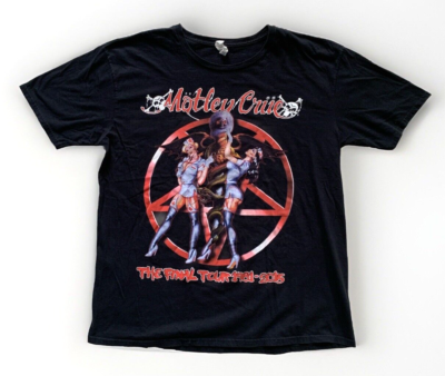 Motley Crue The Final Tour 1981-2015 Shirt Dr. Feelgood Nurses