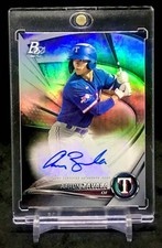 Aaron Zavala Card Rare Refractor HOLOFOIL Rangers Rookie Prospect - Mint NM