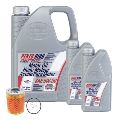 OEM 5W-30 High Performance Full Synthetic 7 Liter Oil Change Kit For BMW E34 E36