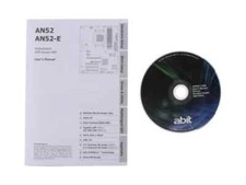 Abit AN52 NVIDIA nForce 520 MCP Manual, Drivers and Utilities CD/DVD