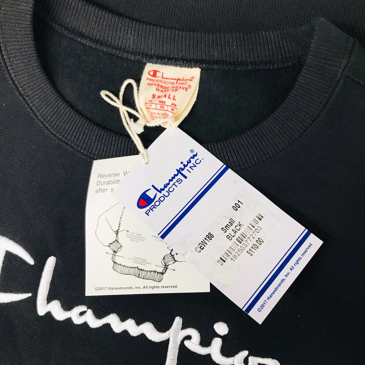 Champion sweater top crew neck 2017