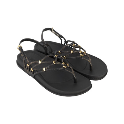 GRENDHA Damen Sandale INSTANTES SAND AD 18931 AX702 Black/Gold Gr. 38,39,41/42