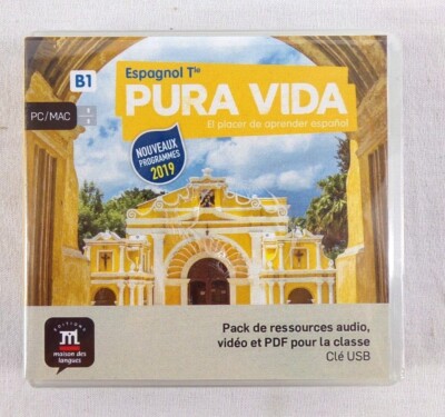 Pura Vida Spanisch Tle Pc/Mac Video & PDF Audio Resource Pack