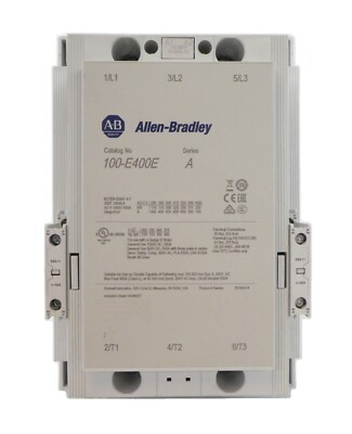 AB Allen-Bradley 100-E400E 3-Pole Contactor Series A 100-ES3-11 Working