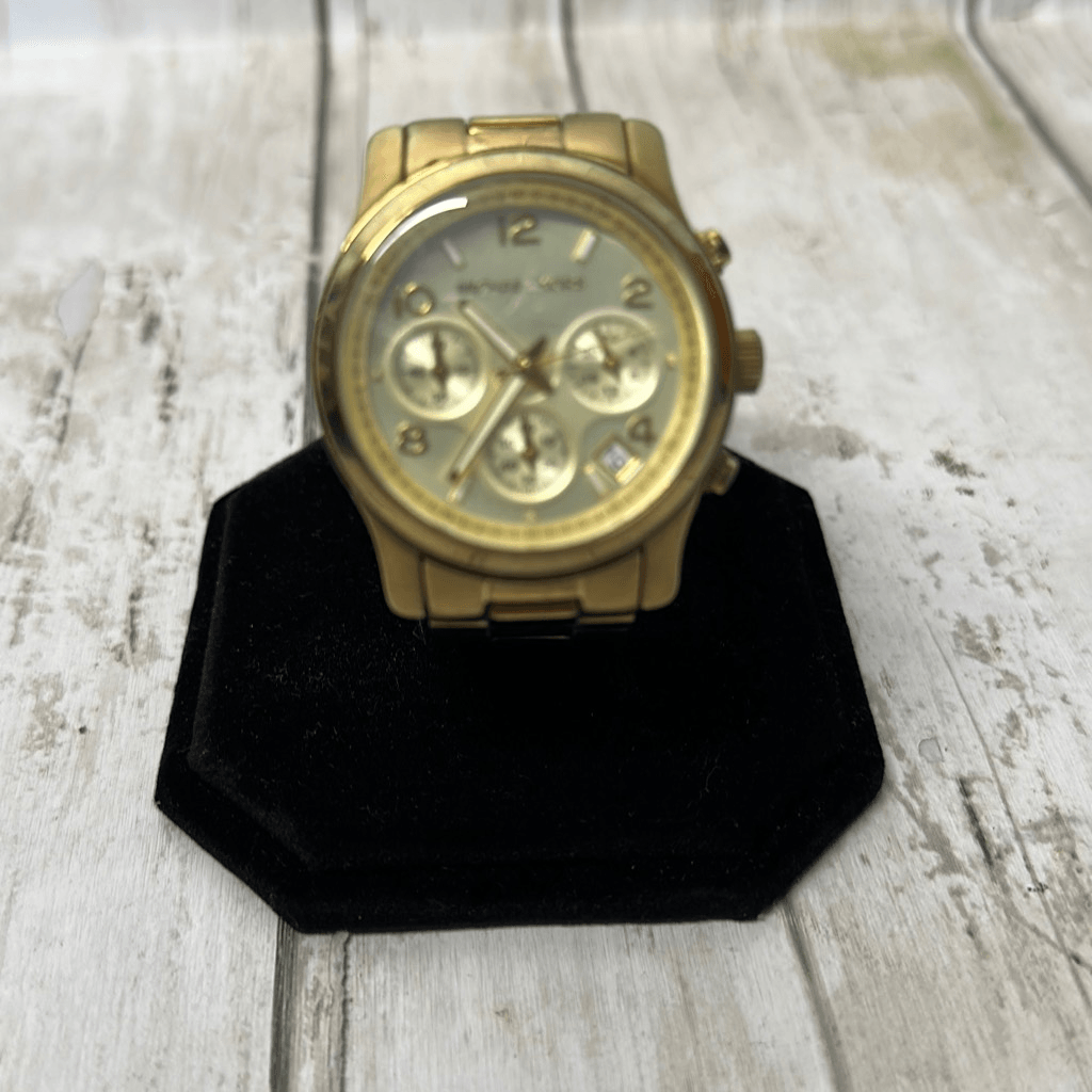 Michael‎ Kors Mid-Size Runway MK5055 Wrist Watch Chronograph  display picture 3