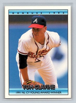 1992 Donruss Bonus Cards #BC4a Tom Glavine Atlanta Braves Baseball Card
