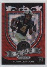 2021 Panini Prizm Draft Picks Crusade Ruby Wave Prizm Rondale Moore #171 07o4