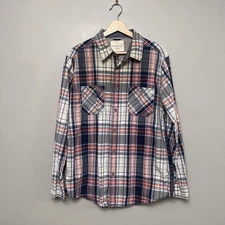 Original Weatherproof Vintage Plaid Men’s Long Sleeve Button Up Size Medium