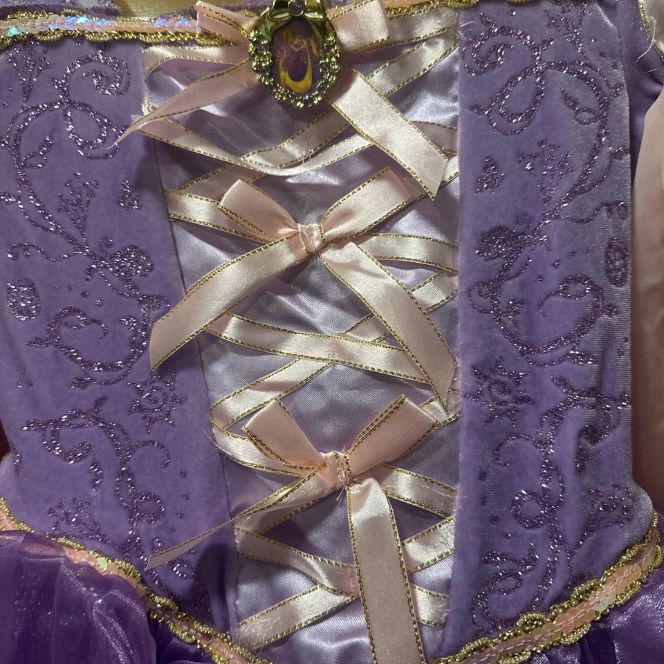 Disfraz Princesa Rapunzel Disney s (4-6)  Foto 3 de 4