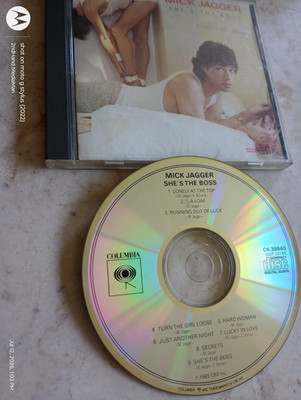 1985 MICK JAGGER SHE'S THE BOSS CD
