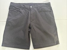 Woolrich Men s 34/9 Gray Chino Cotton Cargo Shorts, EUC, Free Shipping