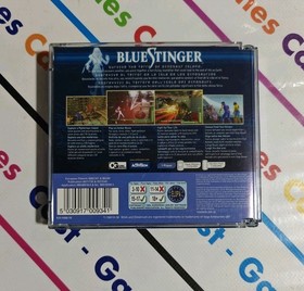 SEGA DREAMCAST BLUE STINGER MINT ITALIAN UK ESP COMPLETE 