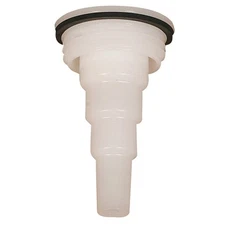 LIQUIDYNAMICS INC. 195207C Drum Valve,2-1/2",HDPE,Buttress 52LC75