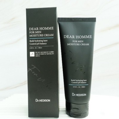 DR.HEDISON Dear Homme For Men Feuchtigkeitscreme 200ml Hautberuhigende Feucht...