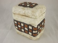 Vintage Fat Lava Deckeldose Keramik 60s 70s W...