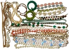 Vintage Lot Costume Jewelry Estate 25 Pcs. Necklaces Bracelets Chokers Wearable