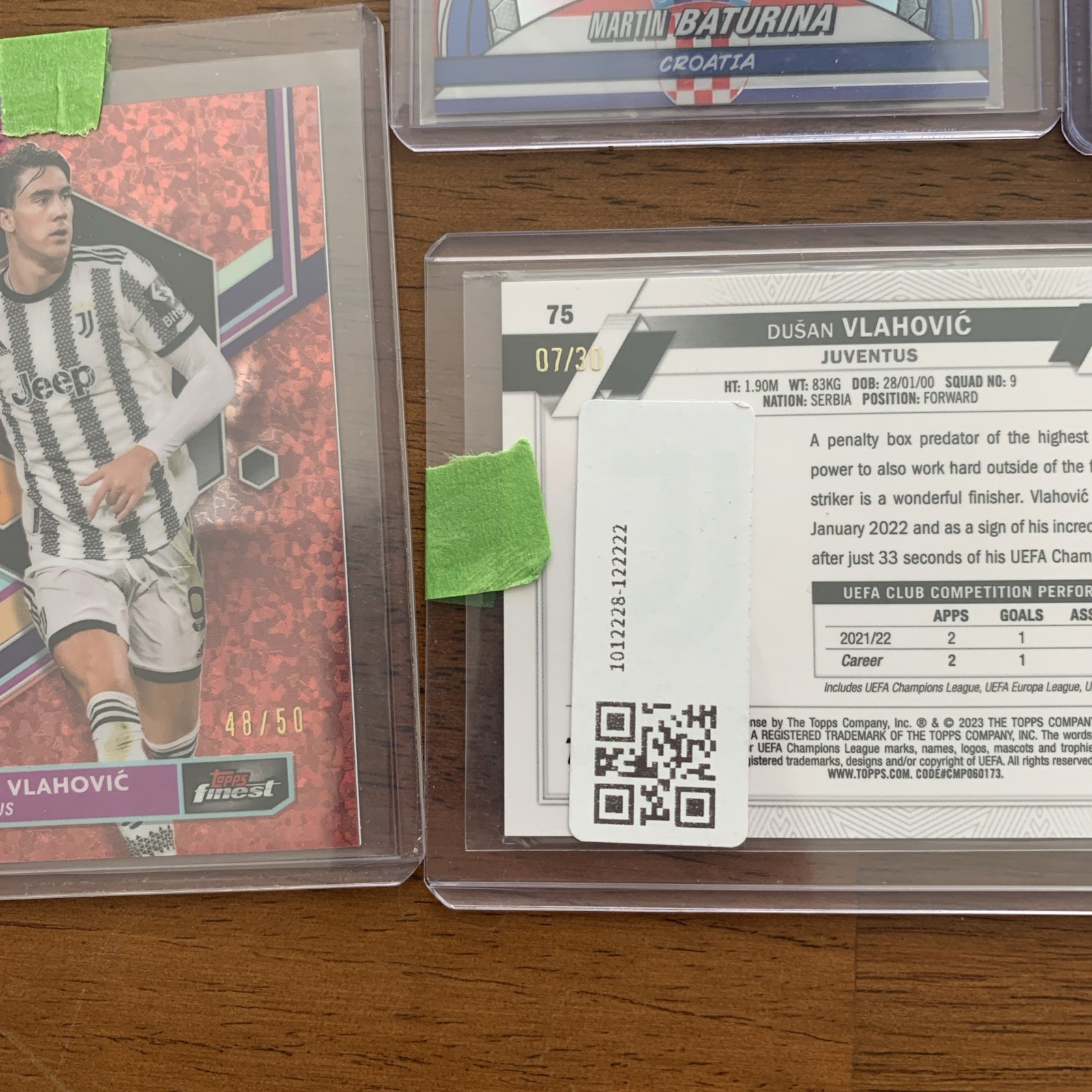 Soccer Card Lot SSP, Inserts, Rookies, Numbered and Autos for 2026 World Cup view 19