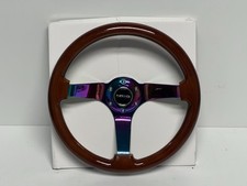 Sale Nrg Steering Wheel Classic Wood Grain 350mm Neochrome Spoke 3 Deep Dish Sale Nrg Steering Wheel Classic Wood Grain 350mm Neochrome Spoke 3 Deep Dish