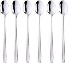 Cold Drink, Milkshake, Coffee, Tea, Cocktail Stirring, 8 inch 18/10 Coffee 